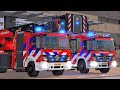 Emergency call 112 sim  dutch ladder truck on duty 4k