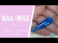 How To Marble Nails| Nail•MAS (Part II)