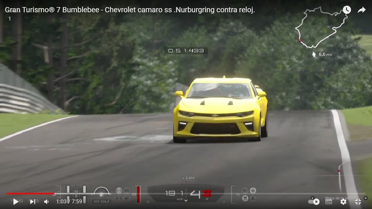 Amazing Camaro Ss Nurburgring Time Gallery