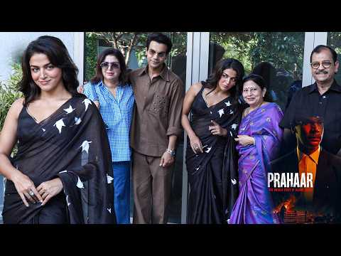 Rajkummar Rao & Wamiqa Gabbi Promote Prahaar With Farah Khan | Latest Update