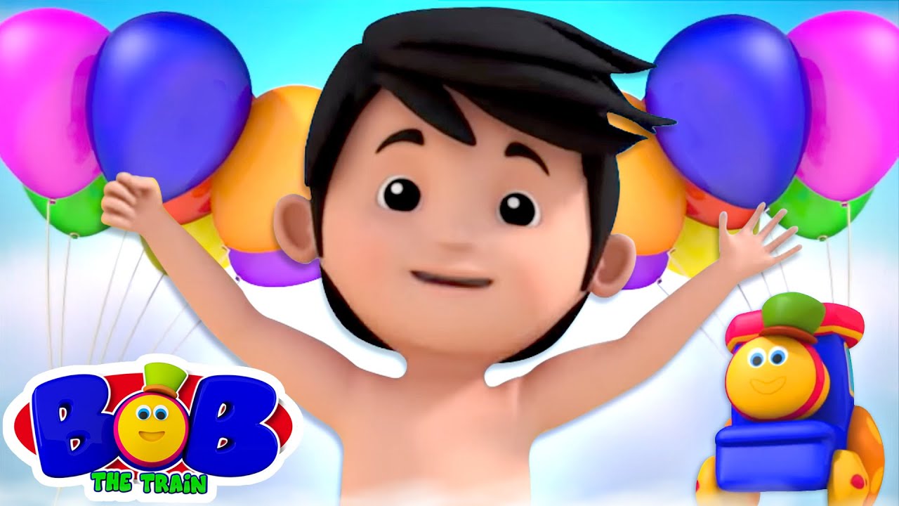 Balloon Race Song | Balloons for Kids | Bob The Train Nursery