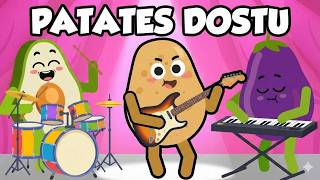 Eğitici Çocuk Şarkısı 🥔 Patates Adam, Fıstık Adam ve Badem Adam