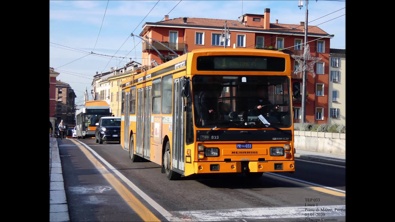 I Menarini F201/2 LU di TEP Parma! Tributo agli ultimi Menarini M201 in versione filoviaria italiani