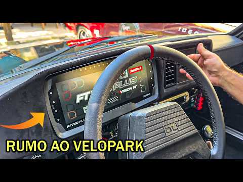 WE ARE AT THE VELOPARK CARAVAN IN A TURBO CHEVETTE WITH AN FT 700 PLUS ON THE STREET!