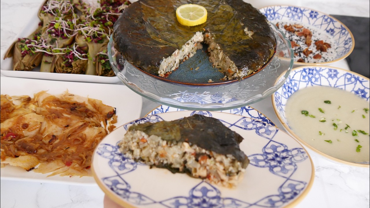 خبيزة معمرة خالية من العجين/شوربة غنية بالكرستين لاصحاب الحساسية : سحور مثالي لراحة الجهاز الهضمي!