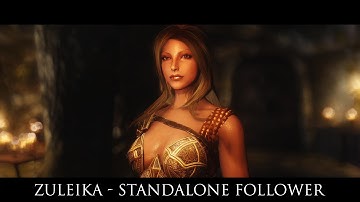 TES V - Skyrim Mods: Zuleika - Standalone Follower