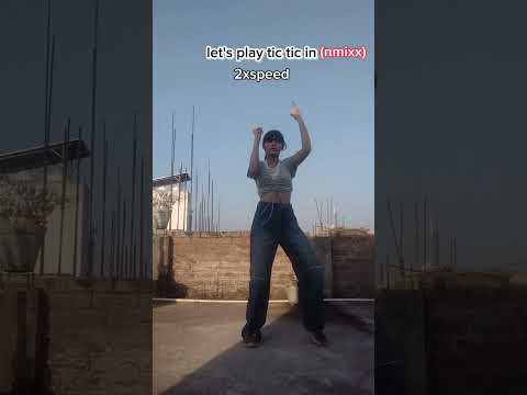 tic tic in 2x😂 |nmixx tic tic dance cover #tictic #kpop #shorts