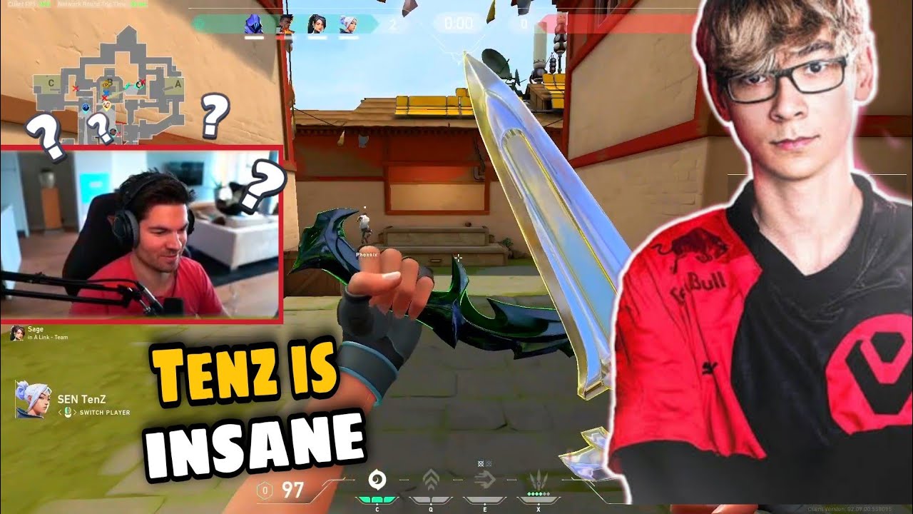 Sen TenZ And Average Jonas Duo match and smurfing with EU player