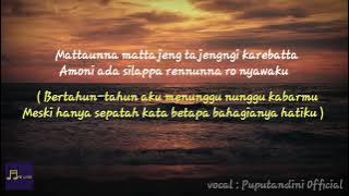 UDDANI TENRI BALI ( Lirik Arti  Cover )