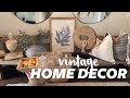 VINTAGE FARMHOUSE DECOR HAUL! BOHO ANTIQUES | Julia & Hunter Havens