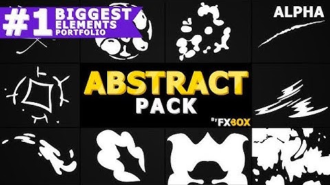 Abstract Shapes Pack Stock Motion Graphics