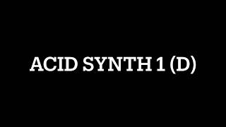 Acid synth sample 1 (D)