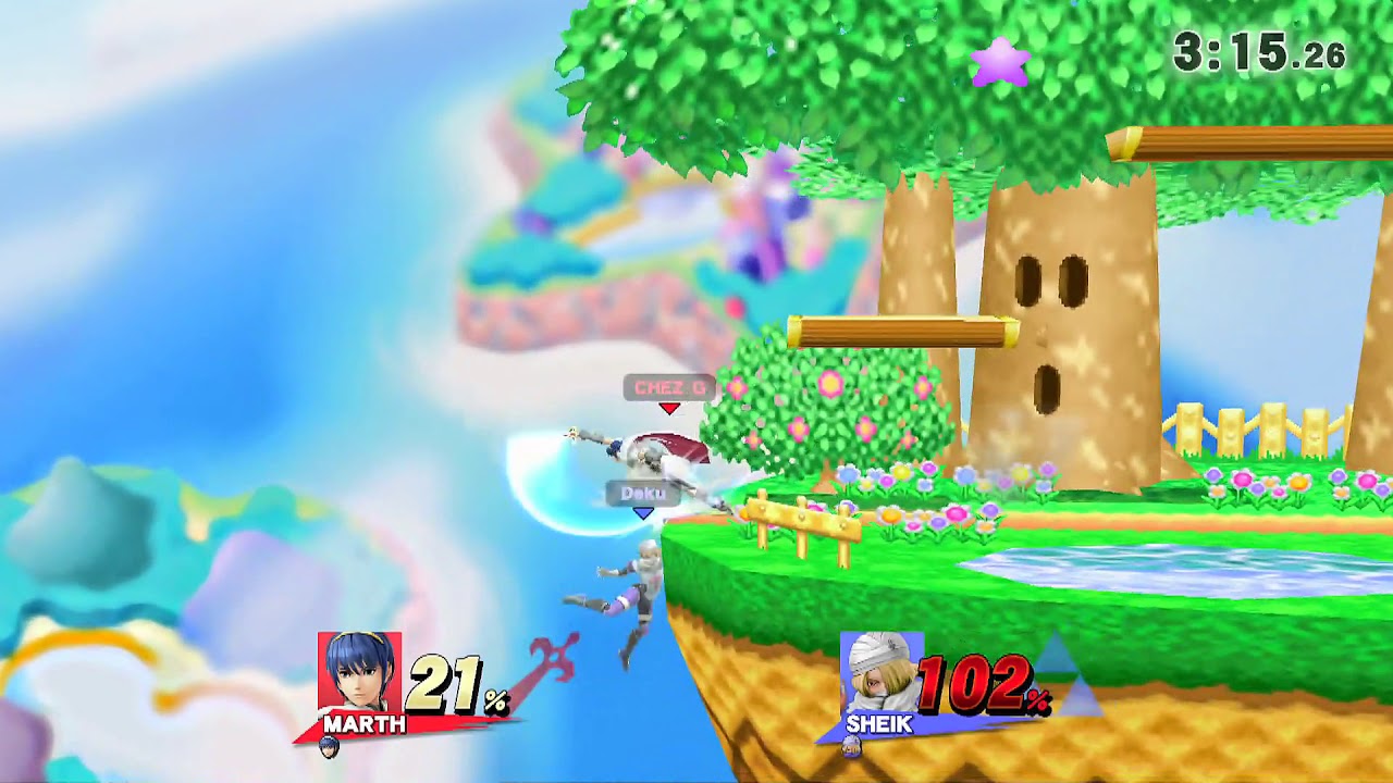 The cleanest nair I've ever landed w/Marth