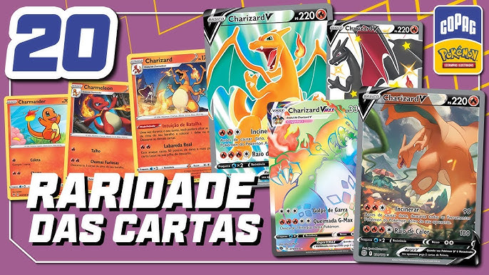 Carta Pokemon Charizard V Português Card Original Copag