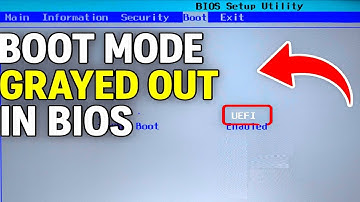 How to Fix Boot Mode Grayed Out in BIOS | UEFI/Legacy Boot Issue Solved ✅