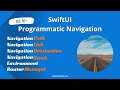 SwiftUI Programmatic Navigation Tutorial