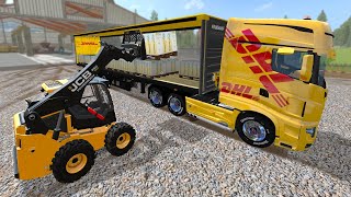 Truck Driver, Forklift and parcel Transport Truck | LS19 - Driver Work | Simulation