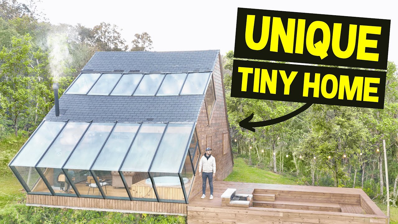 UNIQUELY SHAPED TEXAS-THEMED TINY HOME IN BRAZIL! (Full Airbnb Tour)