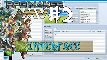 RPG Maker MV Video Tutorial EP 2: Interface