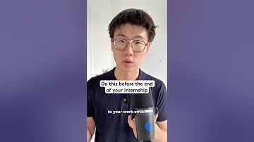 Do this before your internship ends! #internship #intern #summerintern #career #corporate #linkedin