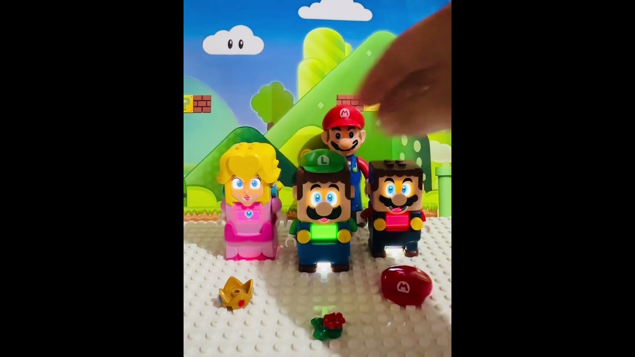 Lego Mario and Lego Peach Want  to returned  their suit 