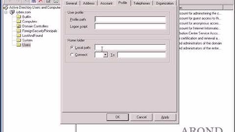 How To Assign a Home Folder to a User Quick & Simple