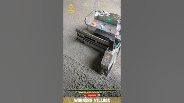 Concrete Leveling Robot — Smooth, Fast, and Precise! #workersvillage  #innovation #construction