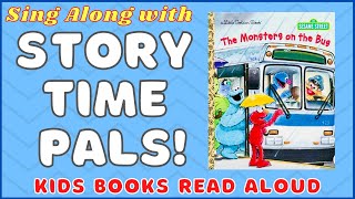 Kids Books Sing-Along Sesame Street Read Aloud Story Time Pals