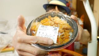 『中西の昼食』〜地元スーパーで買ってきた“豚キムチ丼”と“エビダンゴ”〜この豚キムチの豚は焼豚です！エビダンゴ、シンプルですが好きです！おいしい！