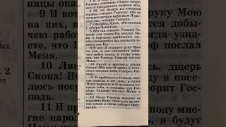 22 июня 2025 года - Чтение Библии, книги Священного Писания - Захария 2:6-13 #библия #божья #иисус