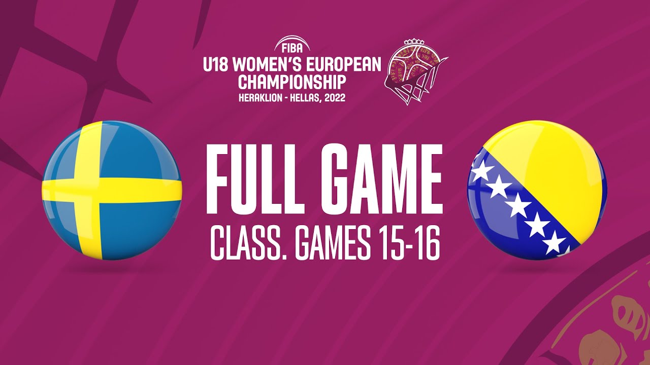 Sweden v Bosnia and Herzegovina | Full Basketball Game