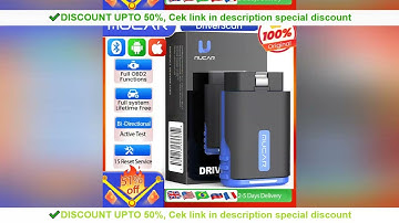 MUCAR DriverScan OBD2 Scanner Bluetooth, Bi-directional scan Tool OE Level All System Diagnostic 15