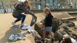 Wimereux Des Collégiens De La Région Parisienne Nettoient La Plage