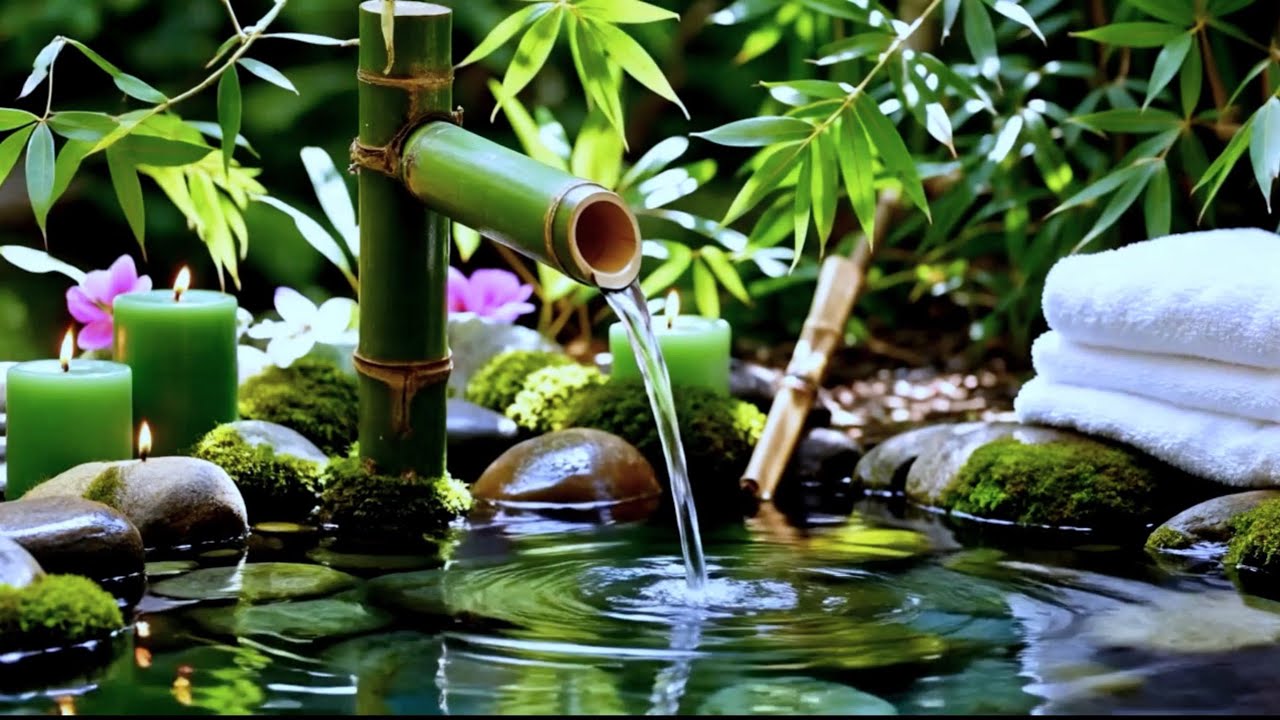 Water Sounds with Piano | Perfect for Sleep, Study & Relaxation