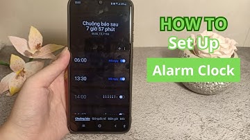 How to Set Up Alarm Clock on Samsung Galaxy A70