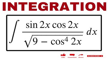 Integrate sin2xcos2x/√9-cos^4(2x) l Ex 42 Ch 7 Integration 12th Maths