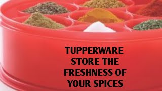 Match Highlights Tupperware Spice it, Spice shaker and salt and pepper shaker
