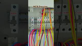 MCB Dressing 16way single phase wiring