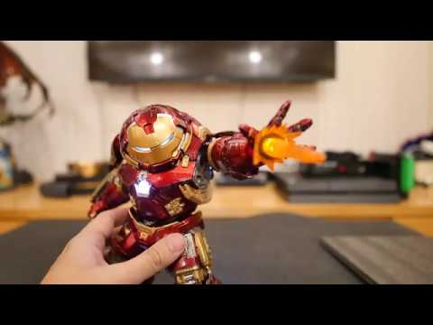 野獸國EAA 100 浩克破壞者Hulkbuster 玩具開箱- YouTube