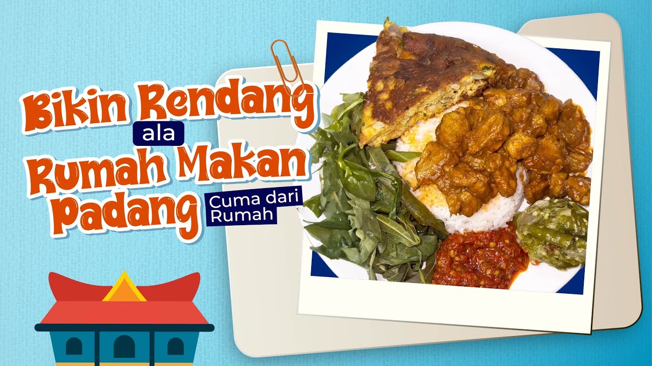 Bikin Rendang ala Rumah Makan padang Cuma dari Rumah - YouTube