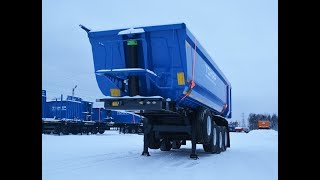 Косяки самосвального полуприцепа Тонар. Shoals tipper semi-trailer Tonar