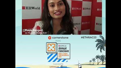 Watch Pooja Bangad, Co-Founder, Shework, sharing her experience at ETHRAC23!