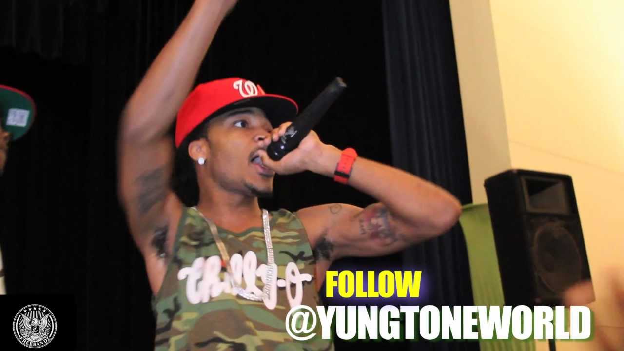 YUNG TONE "NO CUFFIN" GREG STREET'S ANNUAL CAMPUS TOUR COLUMBIA HS