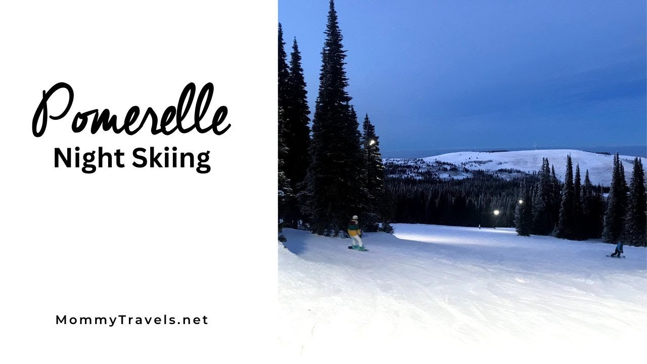 Pomerelle Night Skiing