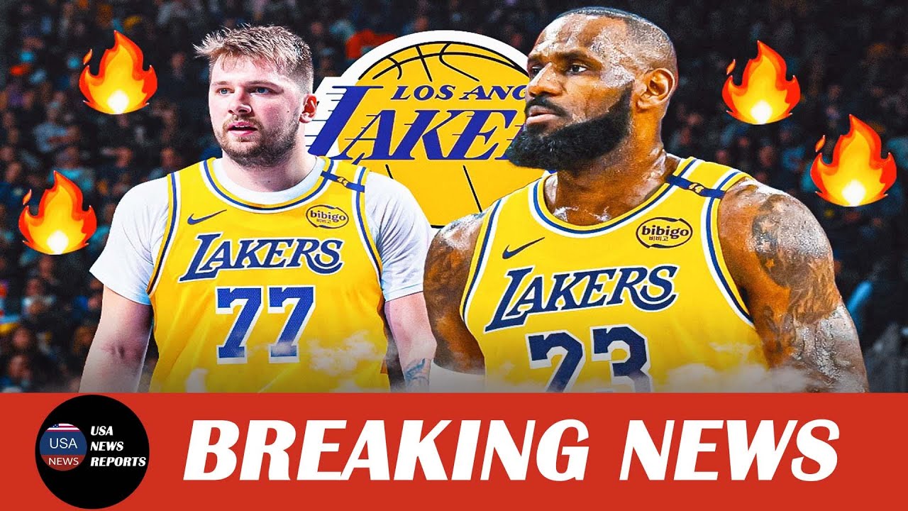 LeBron James' 2 word Luka Doncic post sends scary message to NBA - YouTube