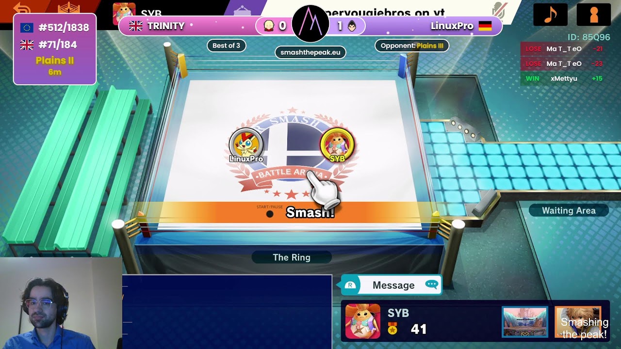 Playing Smash The Peak!!