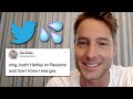 Justin Hartley Reads Thirst Tweets