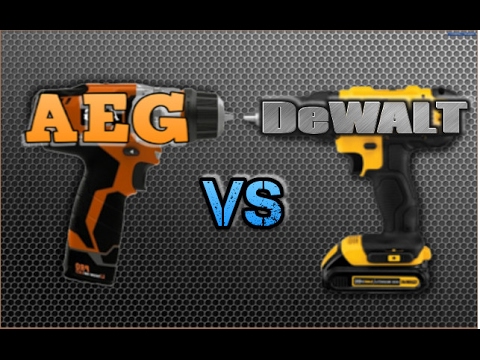 AEG vs DeWALT # ответ на комментарии