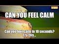 Can you feel calm in 10 seconds? Try this... #Shorts