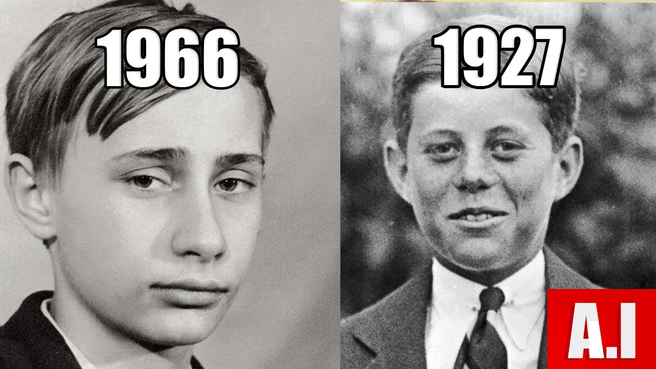 How Young World Leaders Looked Like Before They Became Big - AI ...